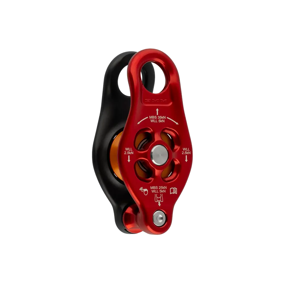 DMM Pinto 2 poulie rouge roulements billes