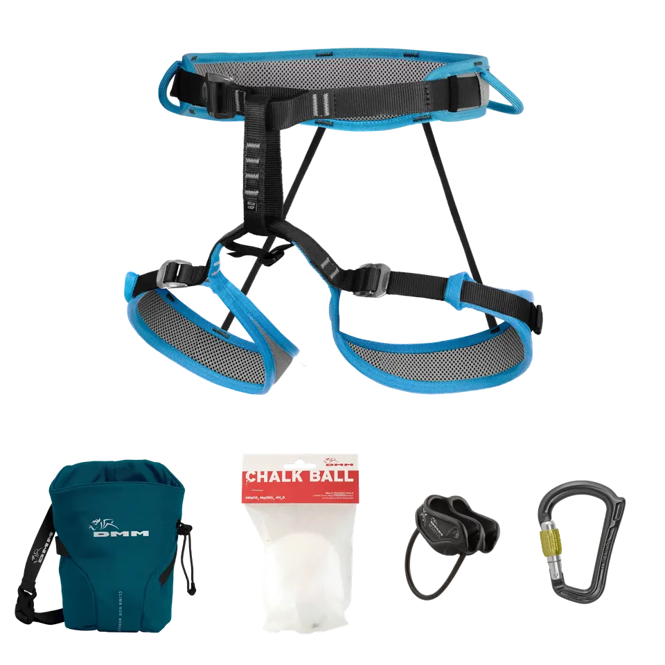 DMM Vixen baudrier escalade pack complet