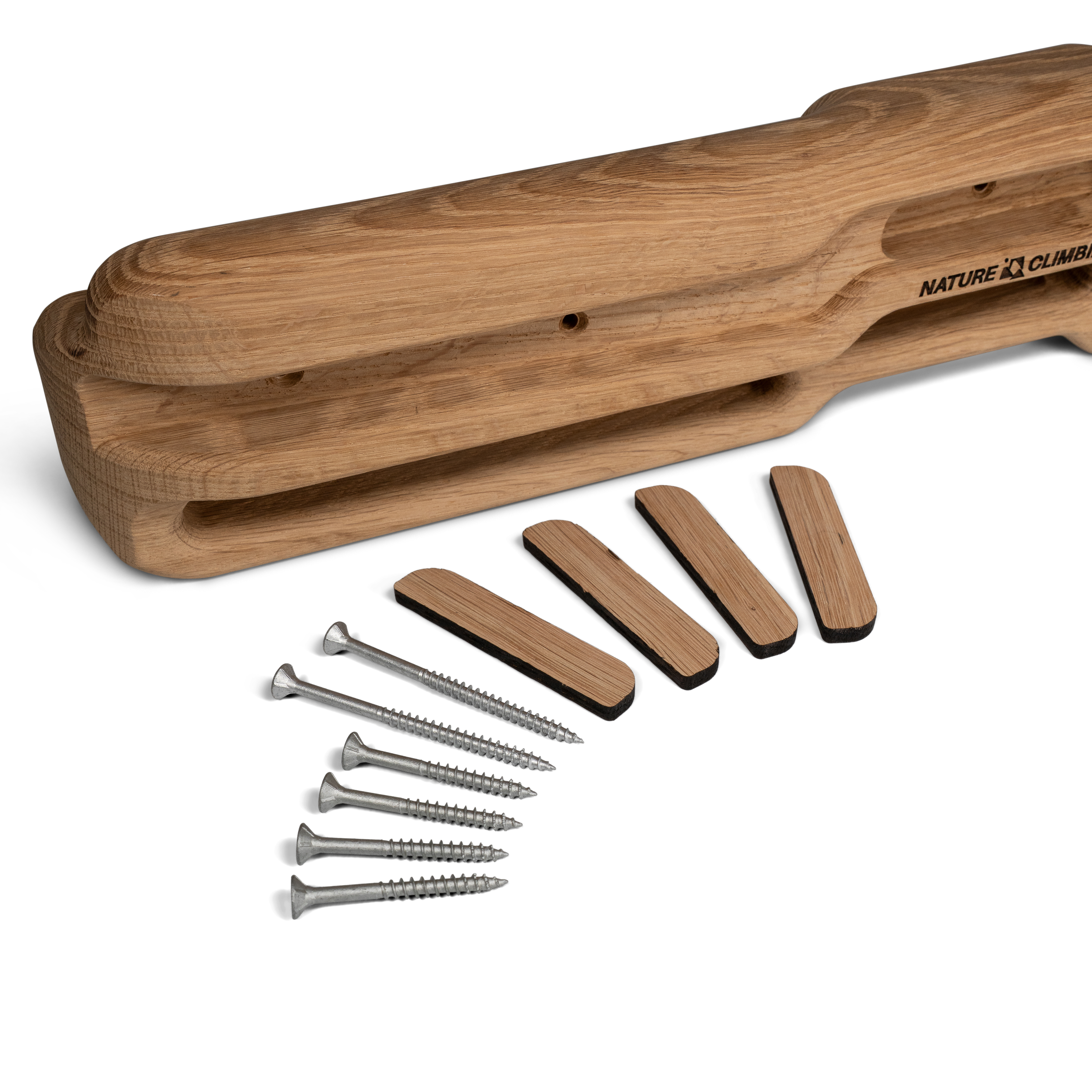 Nature Climbing Board II Oak poutre escalade chêne