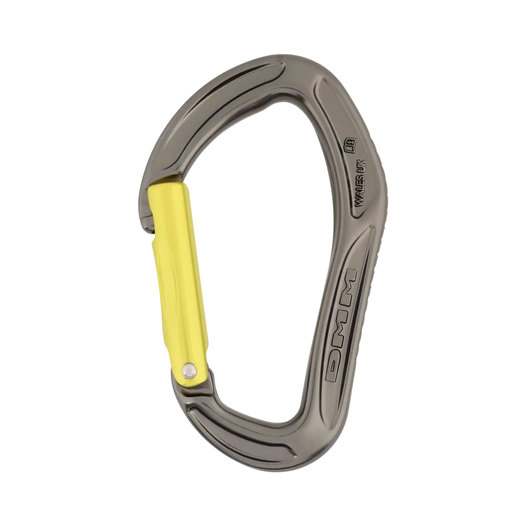 DMM Alpha Sport mousqueton coudé lime sport