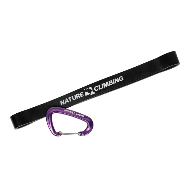 Nature Climbing Carabiner Band kit suspension Stone Hanger