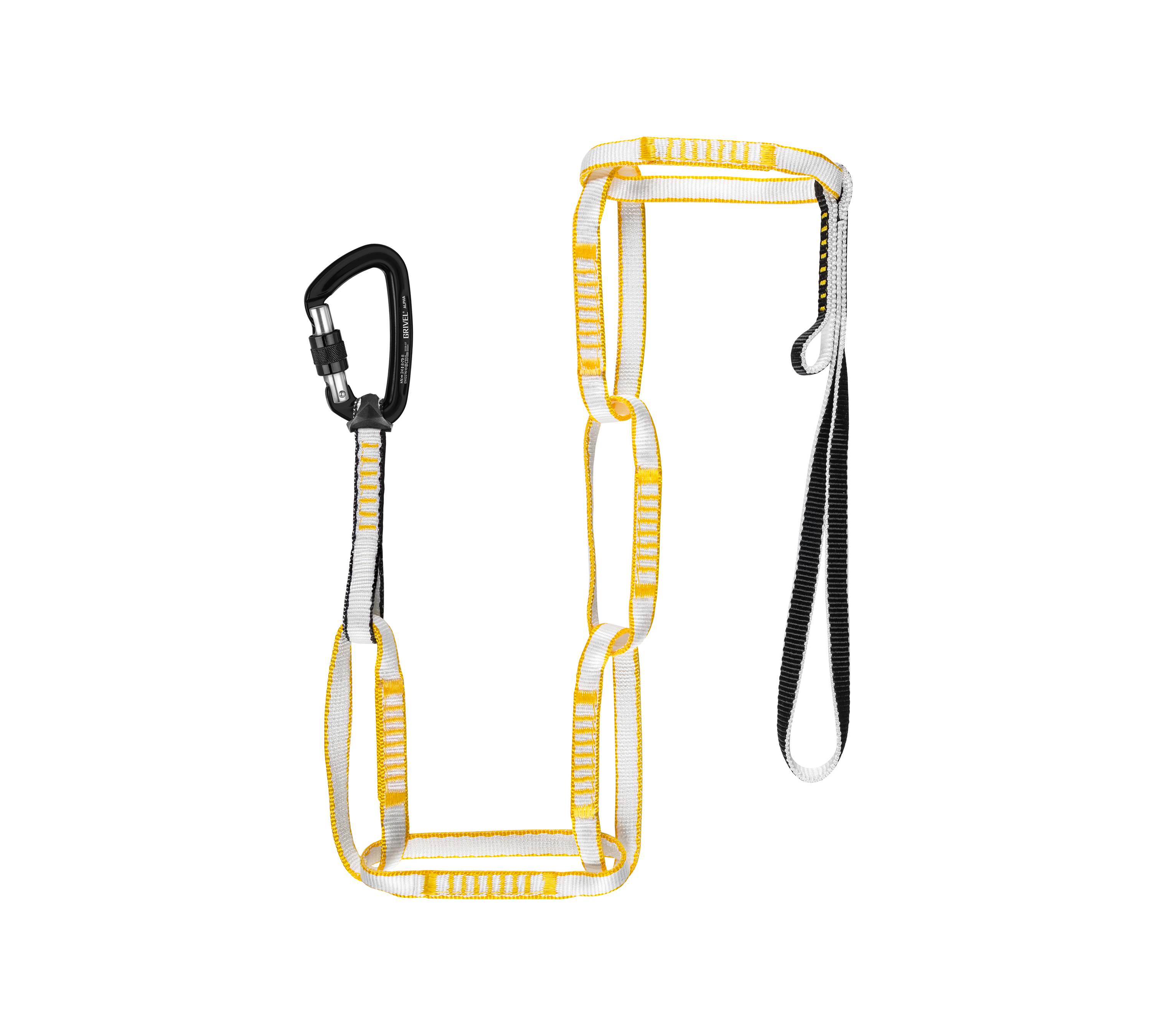 Grivel Daisy Chain EVO longe avec mousqueton K1N