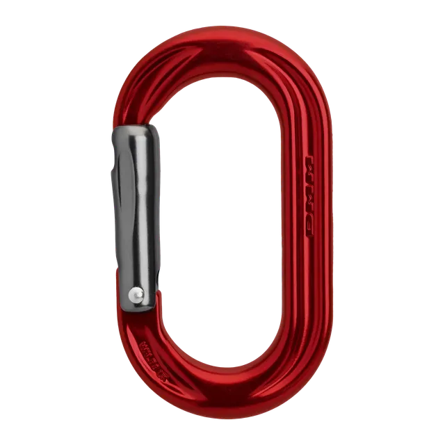 DMM PerfectO mousqueton ovale à vis rouge unité