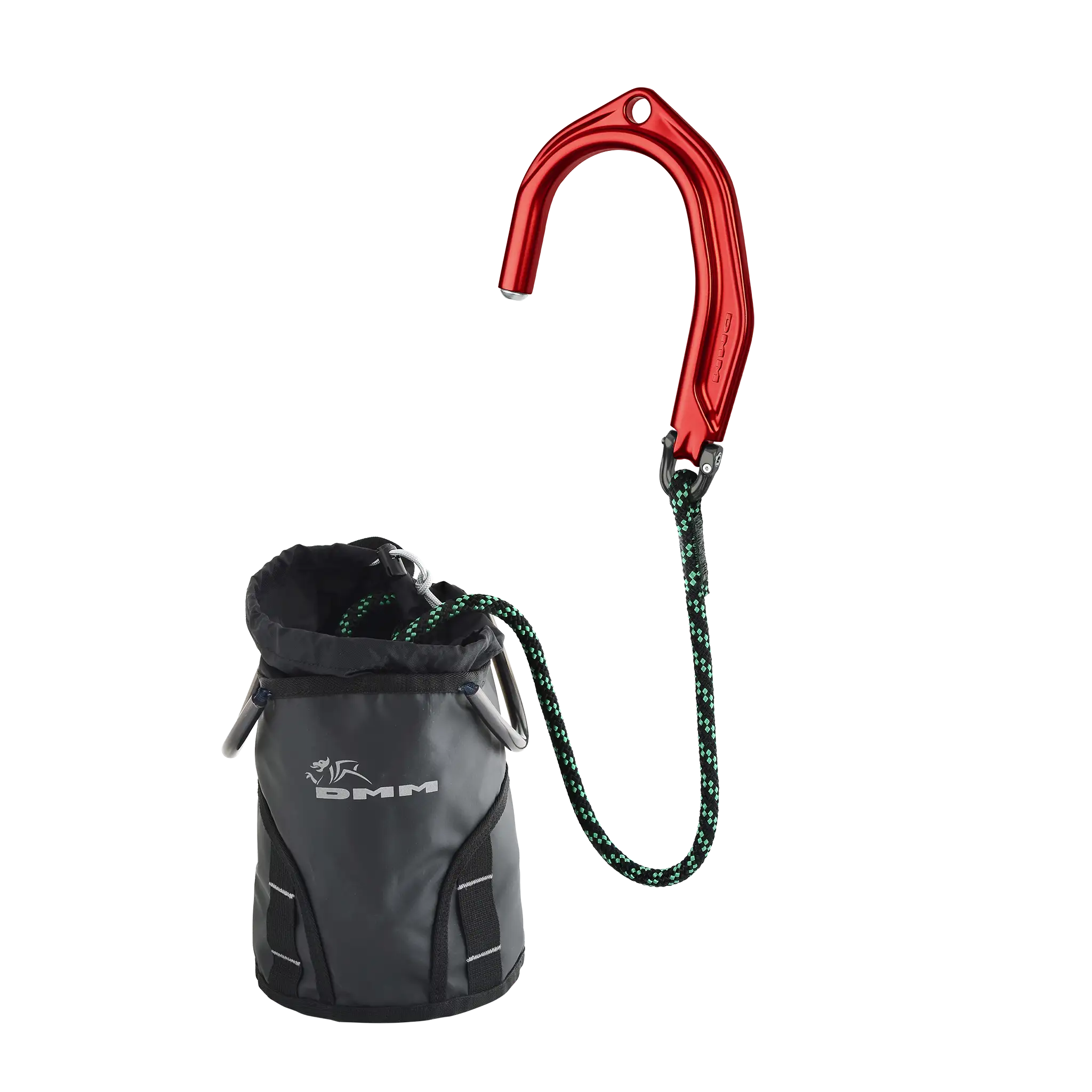 DMM Captain crochet d’ancrage Standard rouge 23 kN