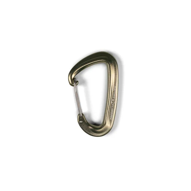 Nature Climbing mousqueton fil vert mousse 12 kN