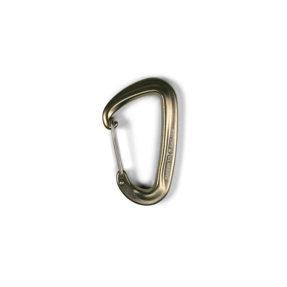 Nature Climbing mousqueton fil vert mousse 12 kN