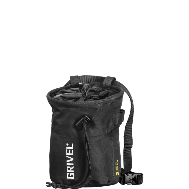 Grivel Chalk Bag Black sac à magnésie noir brosse