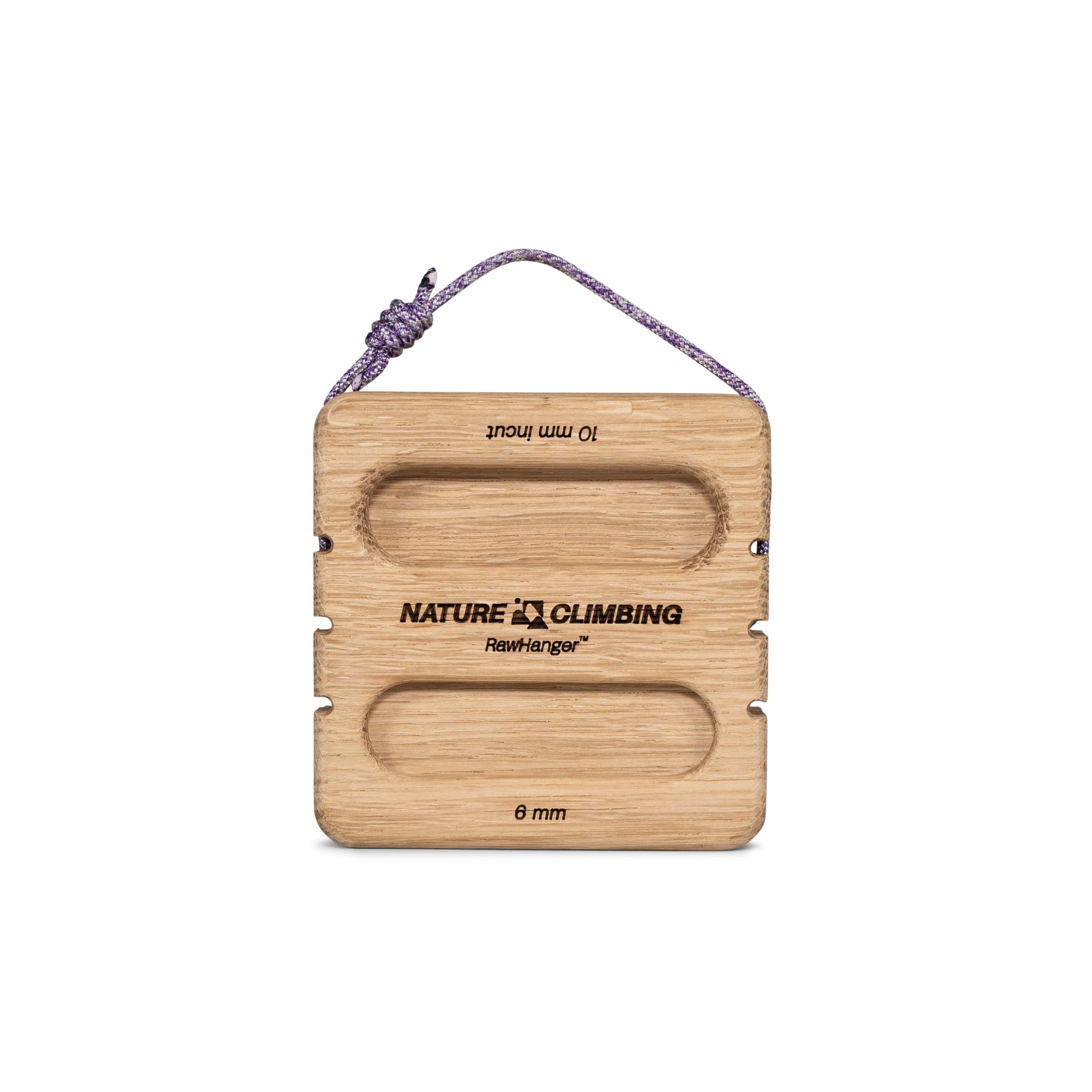Nature Climbing Raw Hanger poutre escalade chêne portable