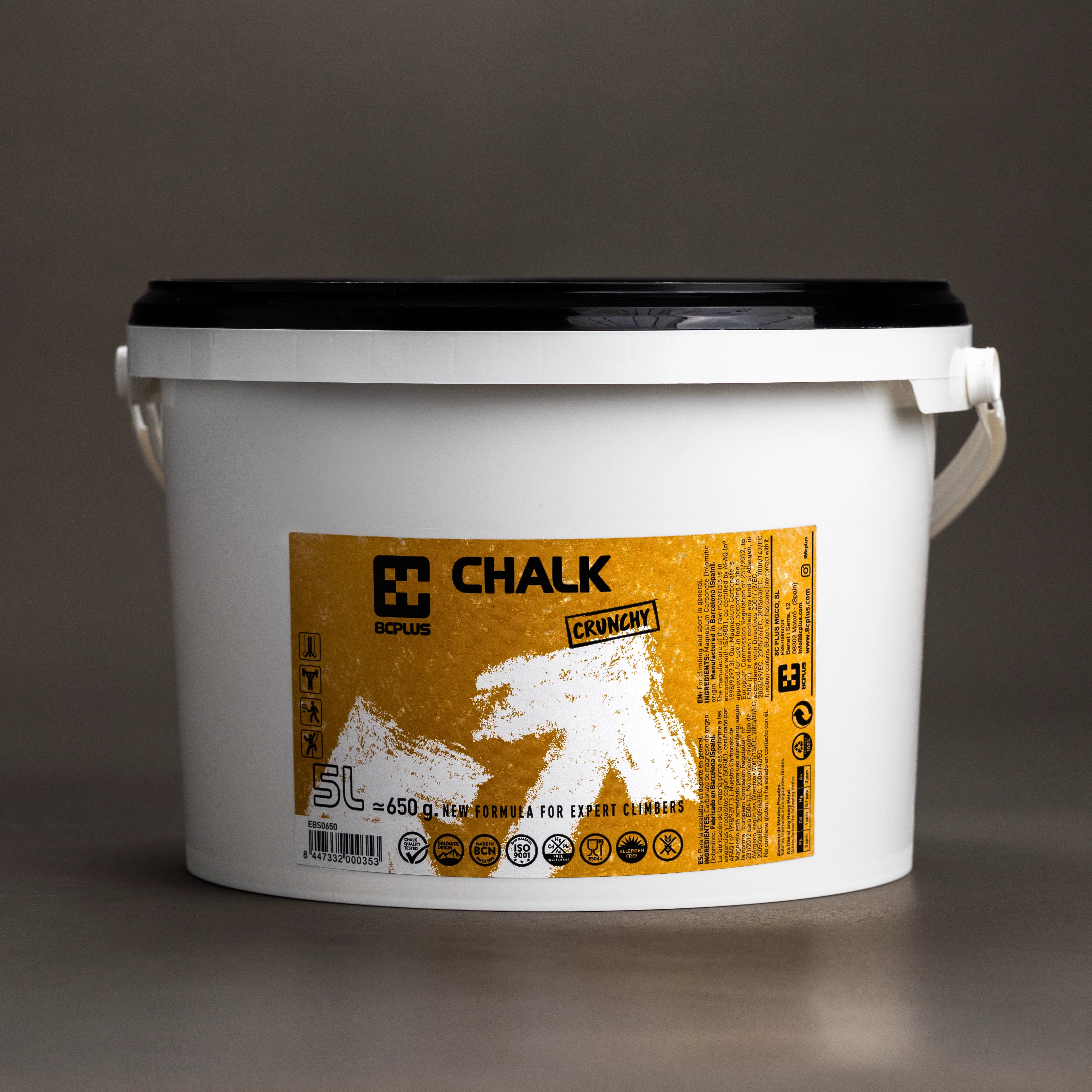 8CPlus Crunchy magnésie escalade sac 3 L