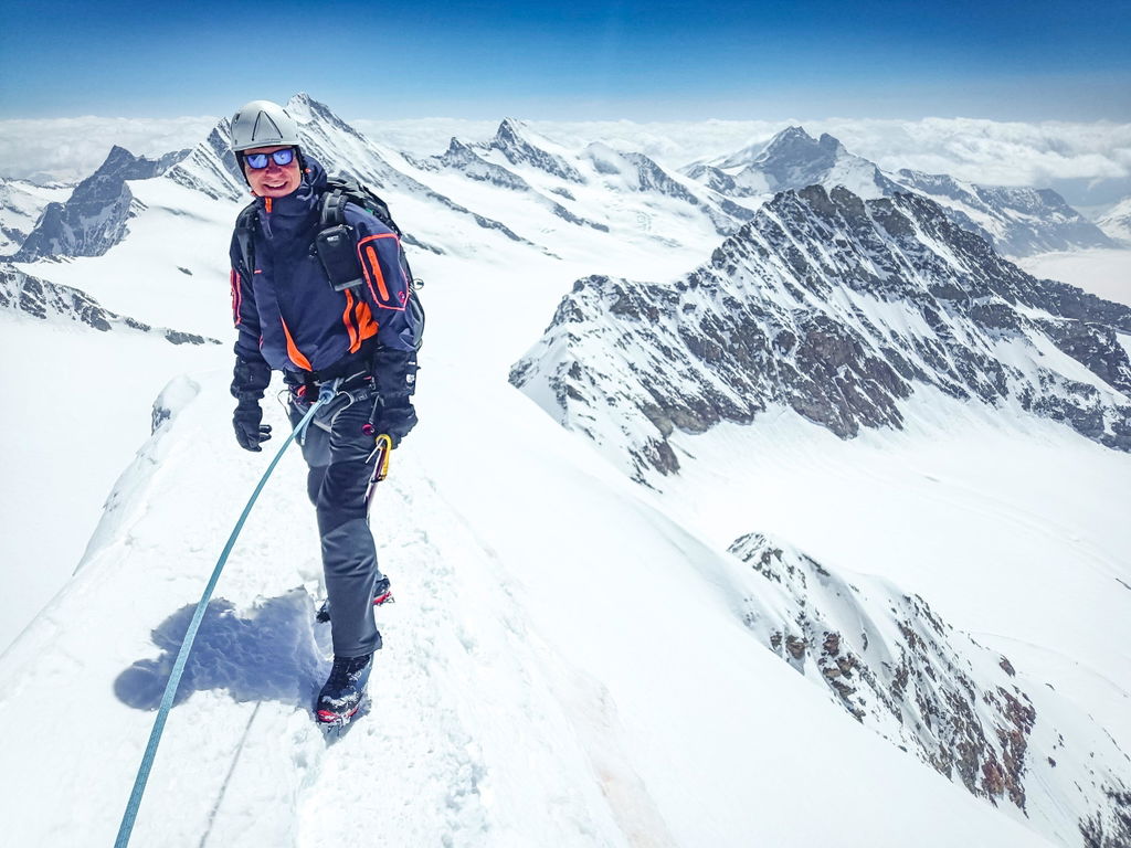 Blue Ice Harfang Alpine crampons alpinisme 12 pointes