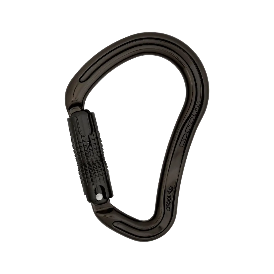 DMM Boa mousqueton HMS Kwiklock gris mat