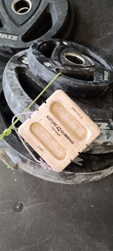 Nature Climbing Raw Hanger poutre escalade chêne portable