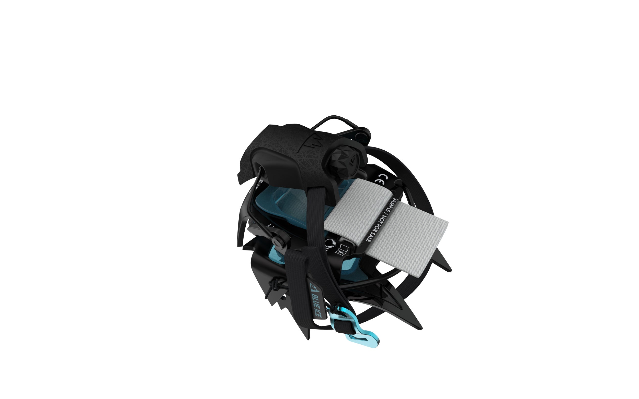 Blue Ice Harfang Enduro Crampons acier auto / semi-auto