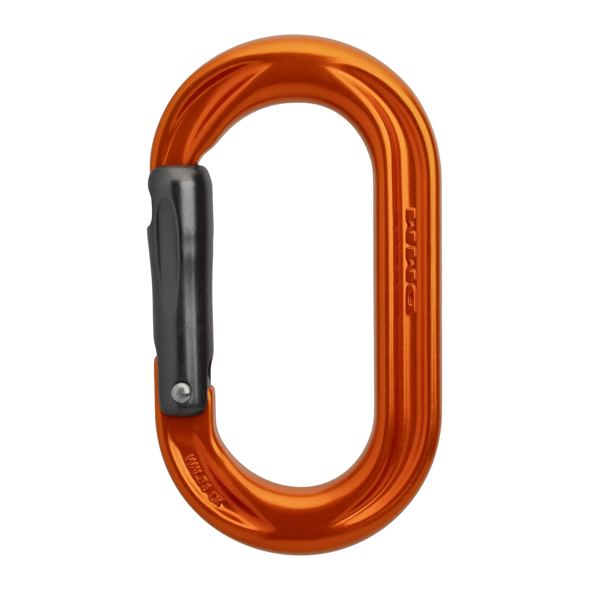 DMM PerfectO mousqueton ovale à vis rouge unité