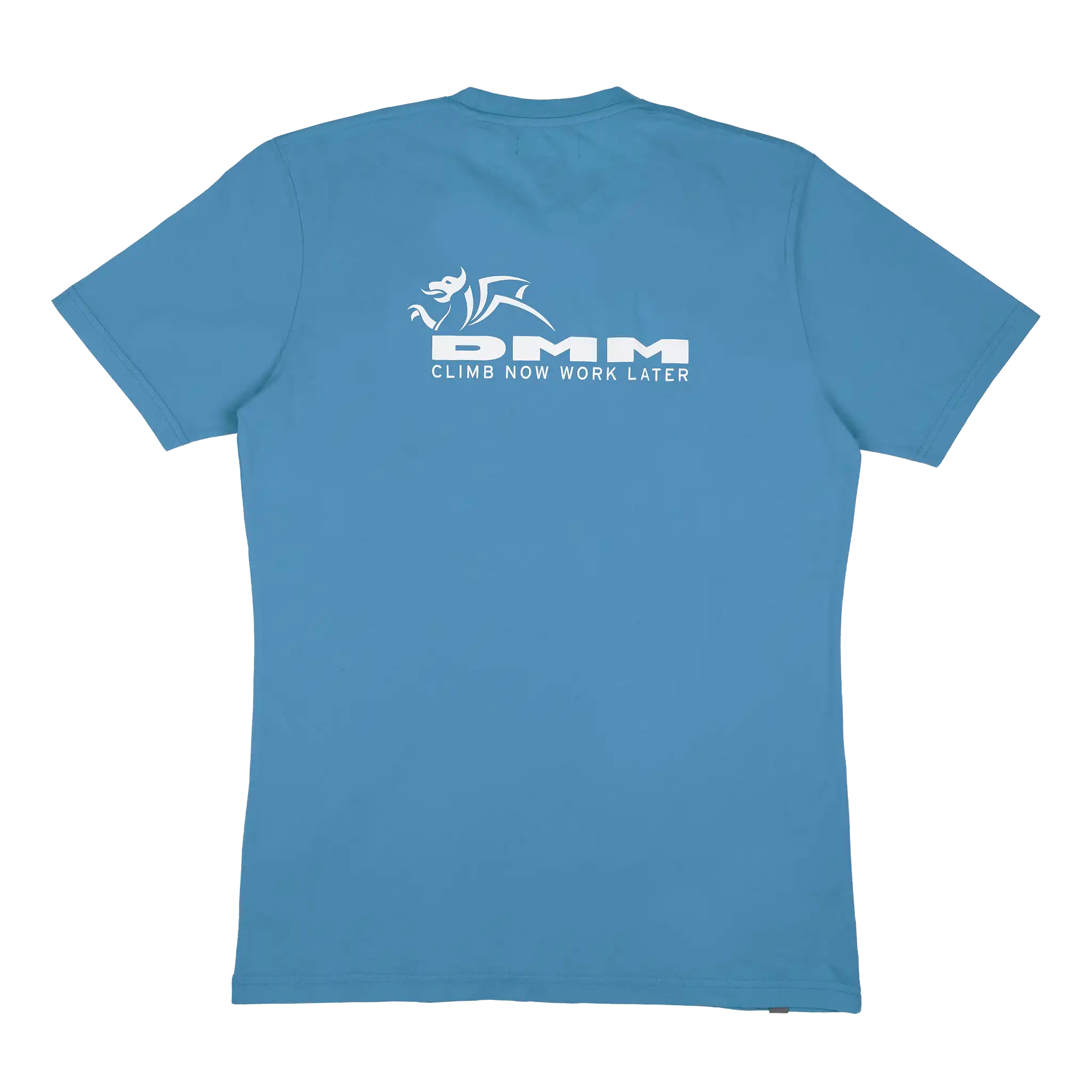 DMM Climb Now Work Later t-shirt homme Cyaneus coton bio