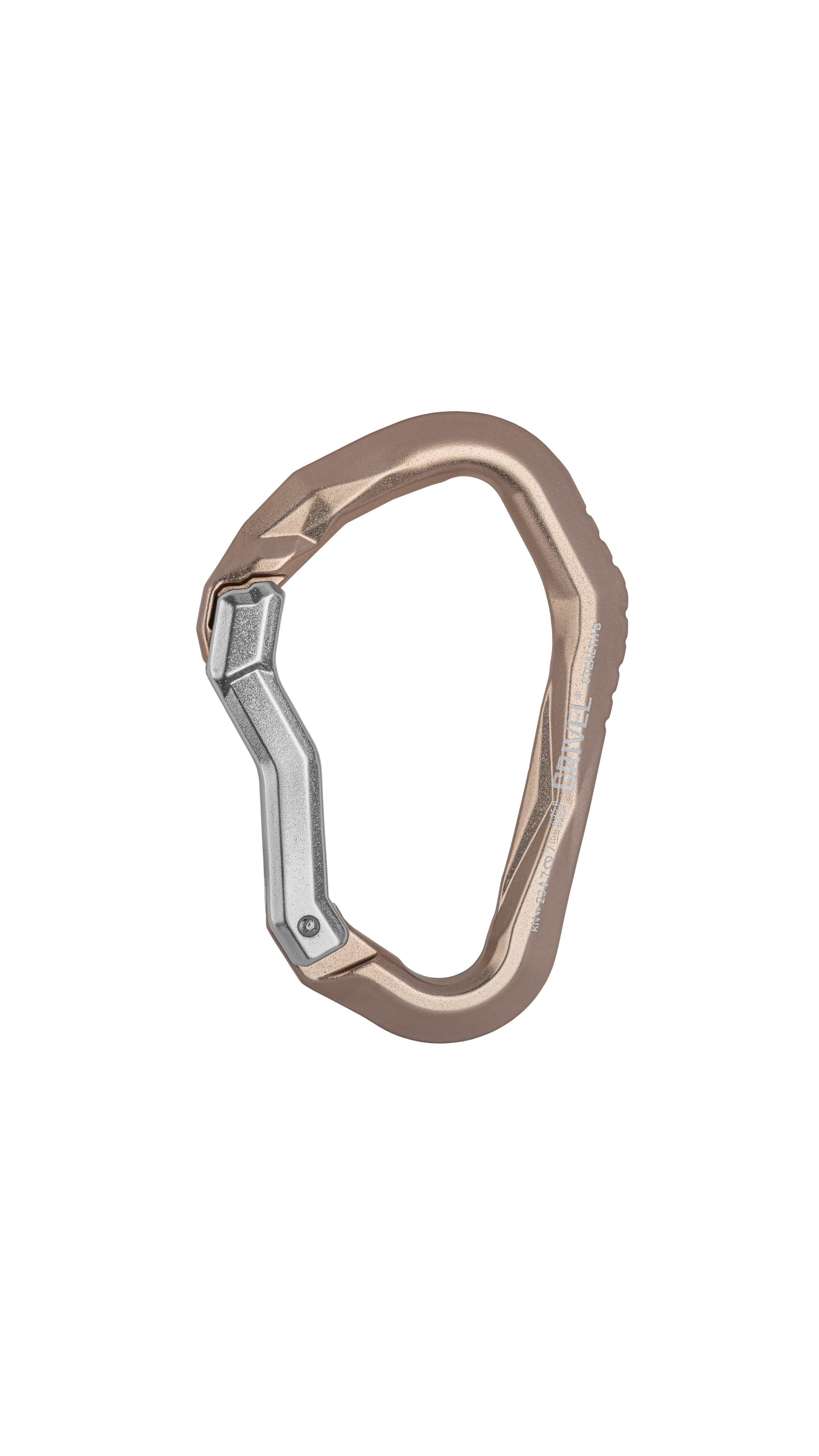 Grivel Stealth Bent K16B mousqueton doigt coudé