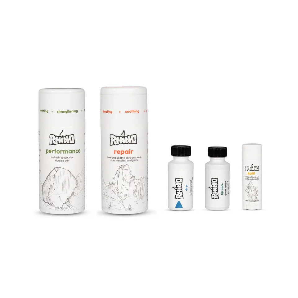 Nature Climbing Rhino Skin Power Kit soins peau 5 pièces