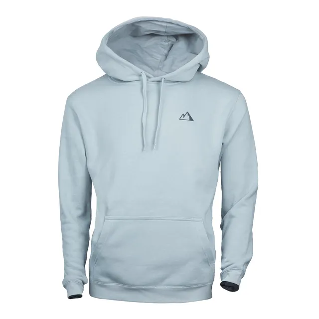 Blue Ice Stencil Hoodie sweat à capuche Smoke coton recyclé