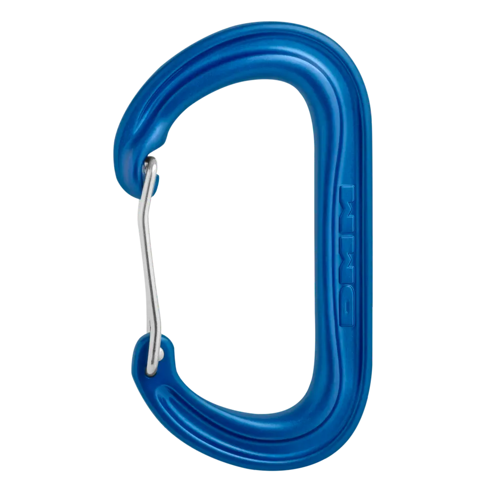 DMM WallDO mousqueton fil Blue x1 polyvalent