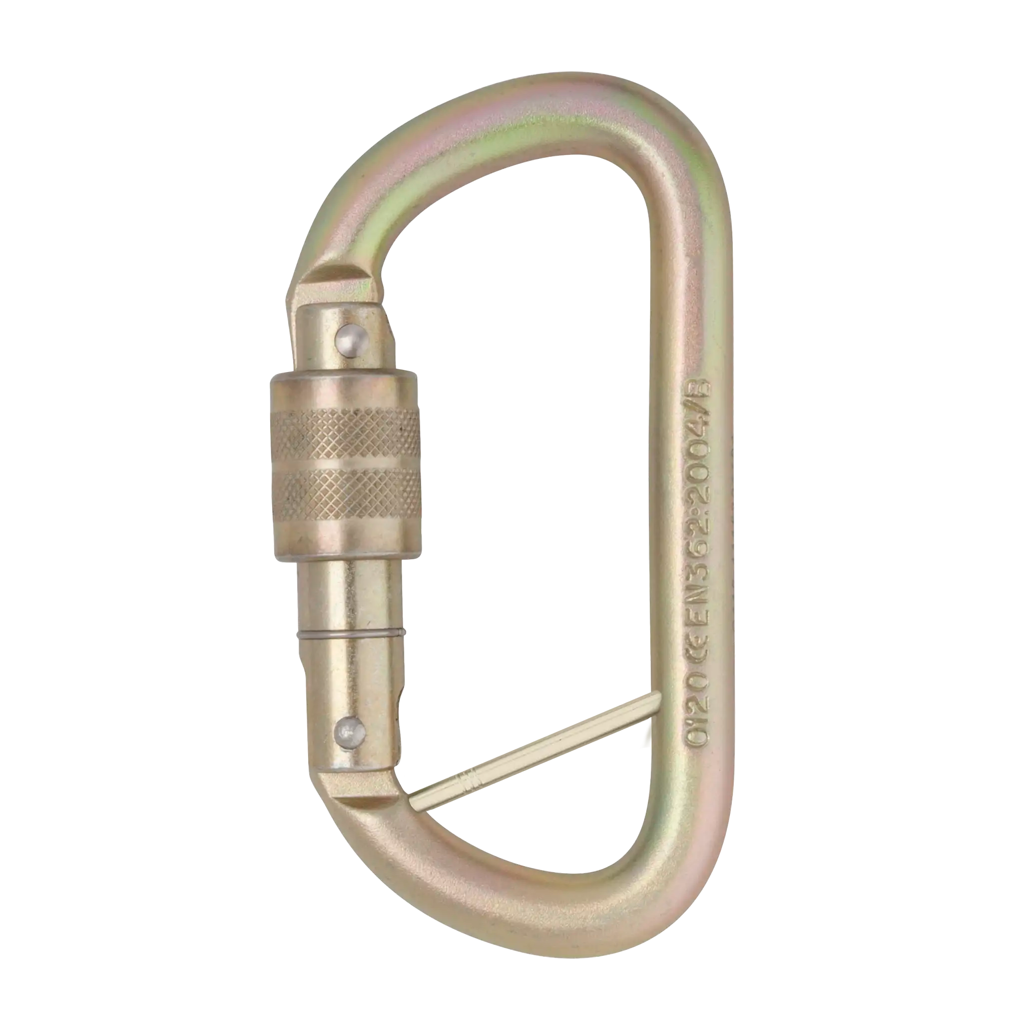 DMM Equal D mousqueton acier 10 mm Standard Screwgate