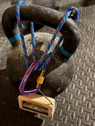 Nature Climbing HMS Screwgate mousqueton à vis Amethyst 24 kN