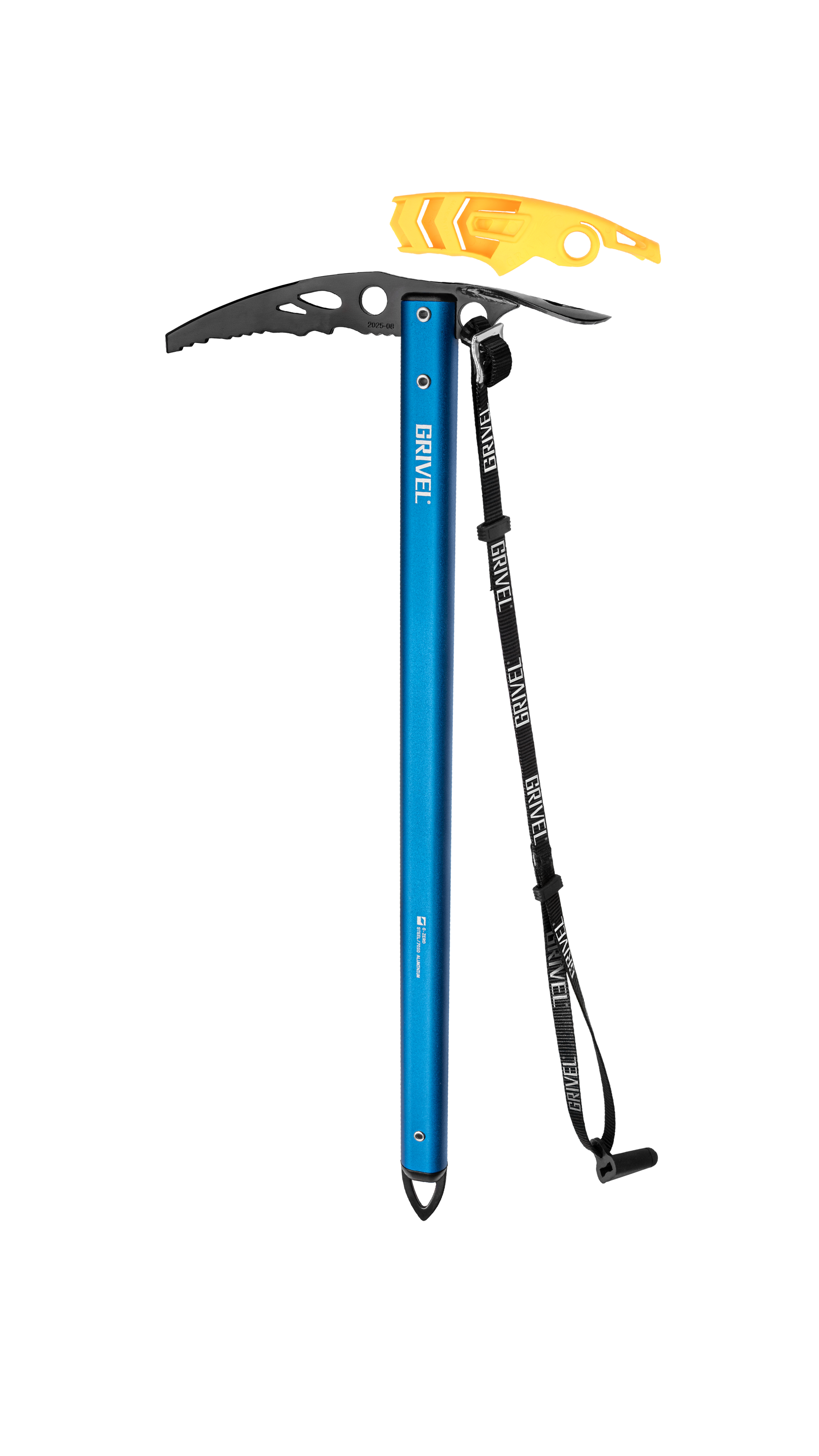 Grivel G Zero piolet alpinisme 58 cm bleu dragonne
