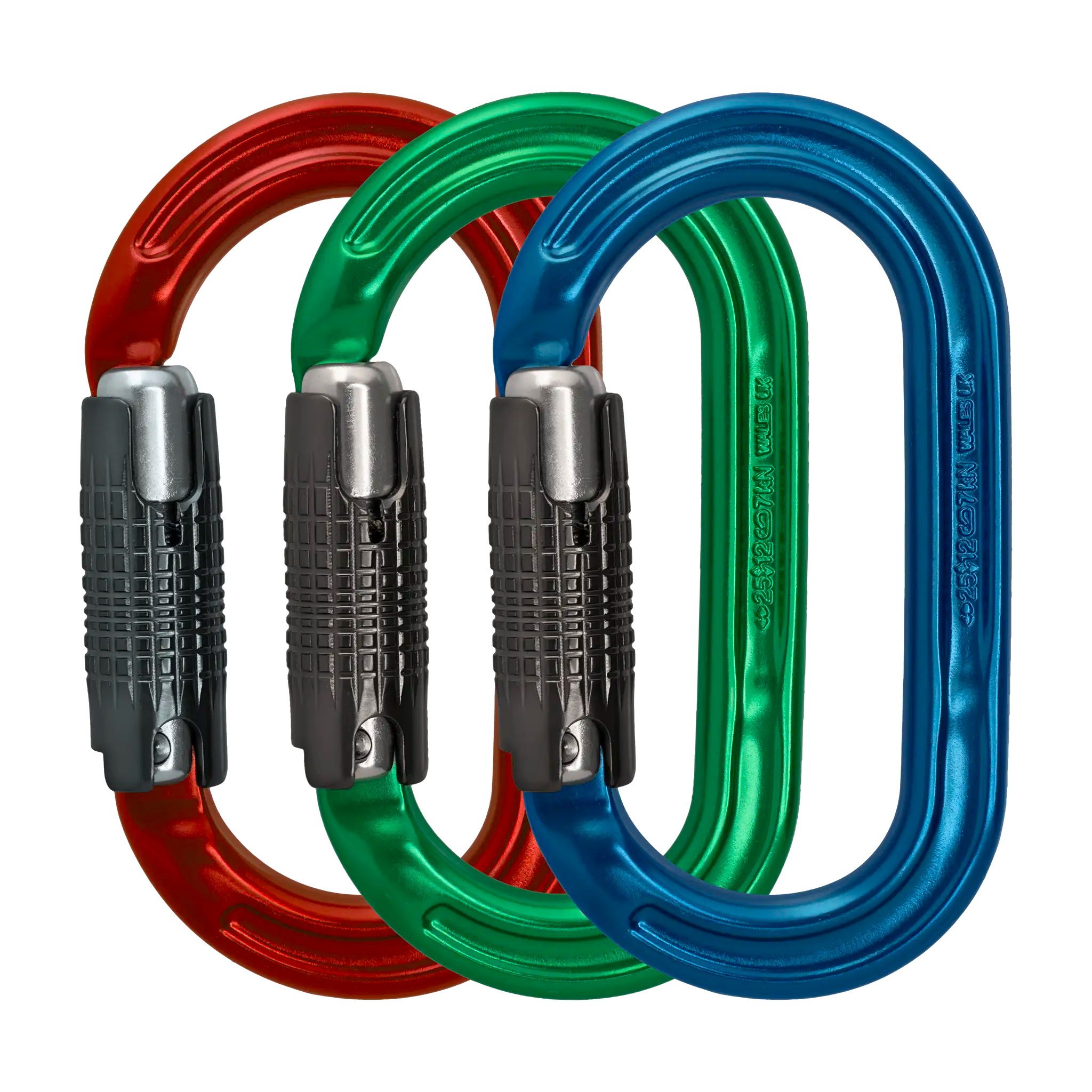 DMM Ultra O Locksafe mousquetons x3 Bleu