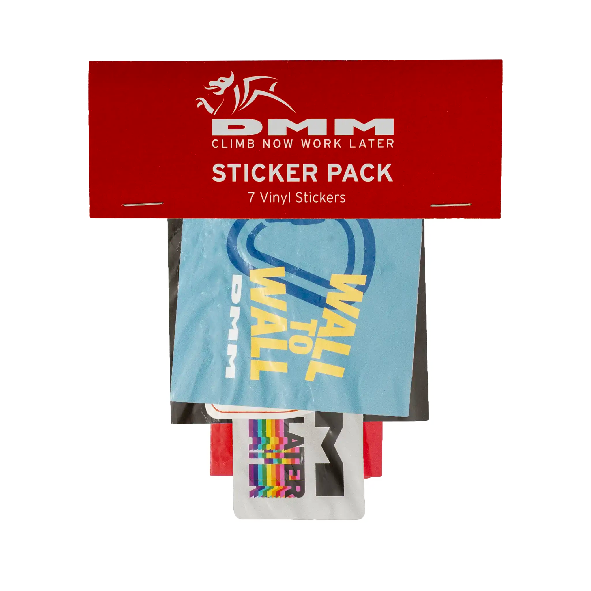 DMM Climbing Sticker Pack stickers x7 logos