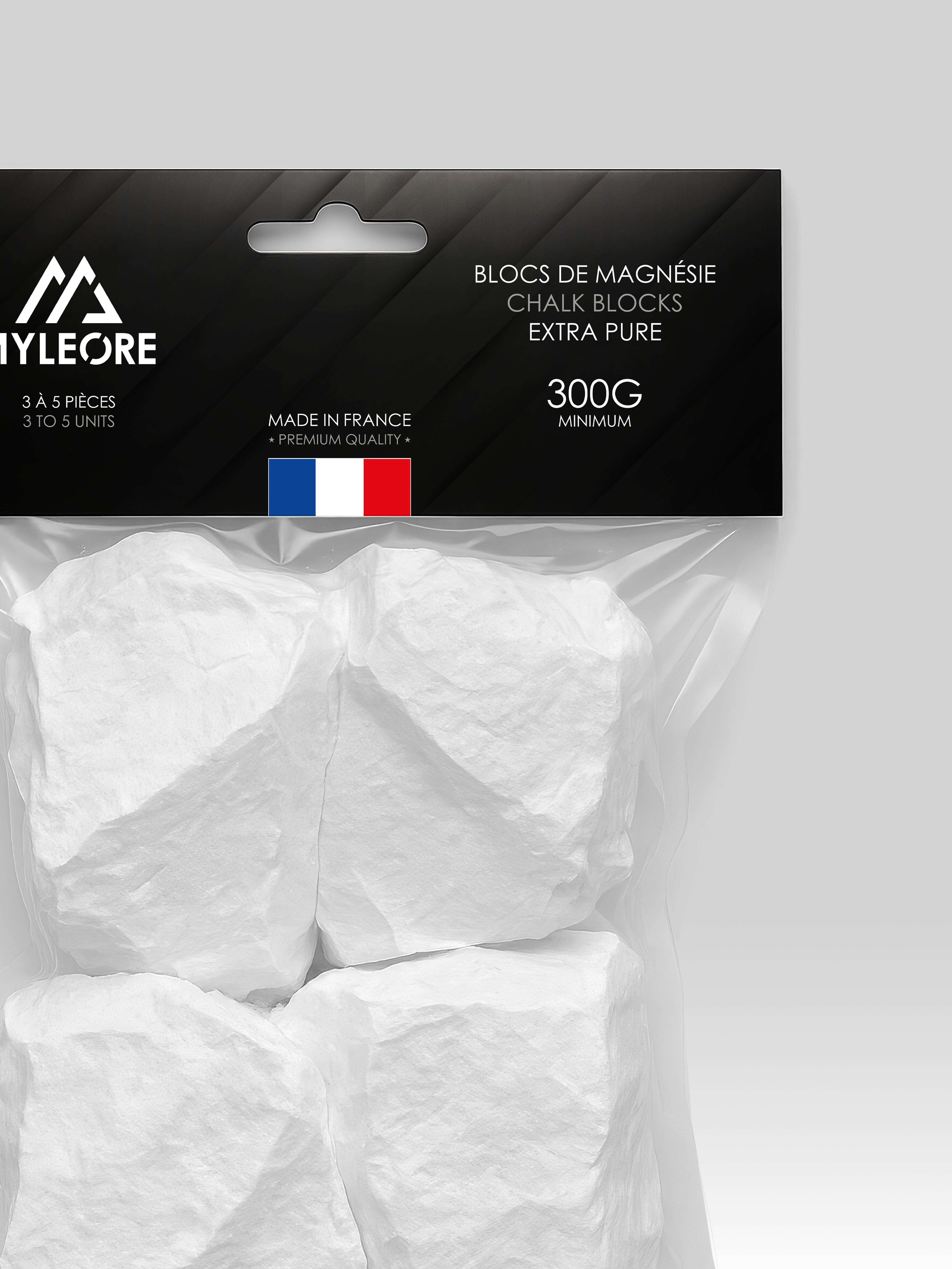 Myleore Bloc 300g Magnésie Éco-Fabriquée
