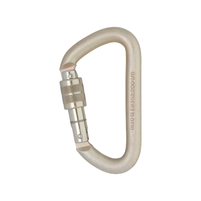 DMM 12mm Steel Offset D mousqueton acier vis costaud