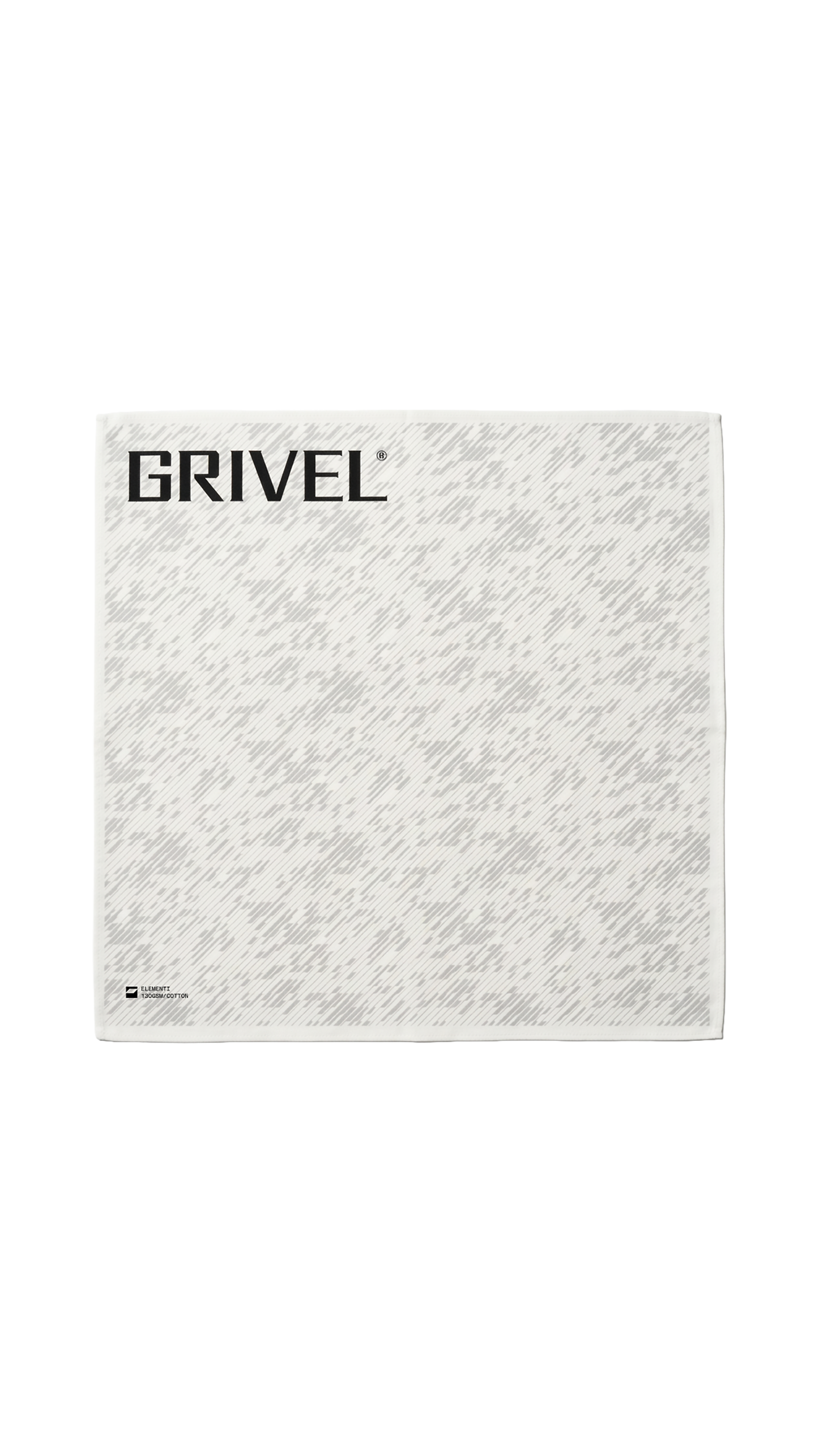 Grivel Bandana tour de cou coton bio Glacier White