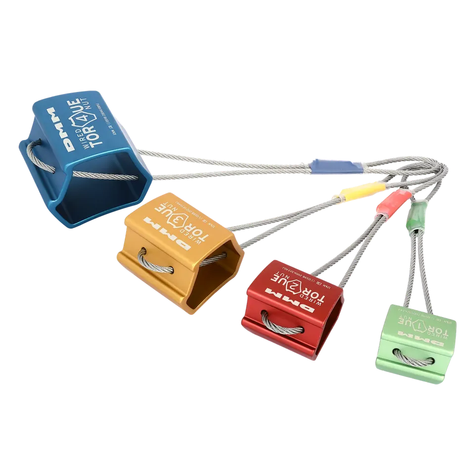 DMM Wired Torque Nuts coinceurs jeu 1-4 alu