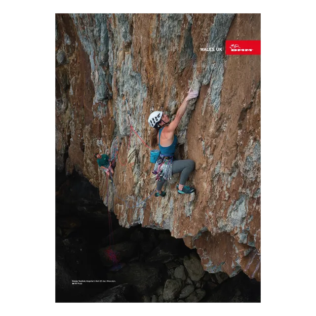 DMM Poster affiche escalade A2 Emma Twyford papier soie