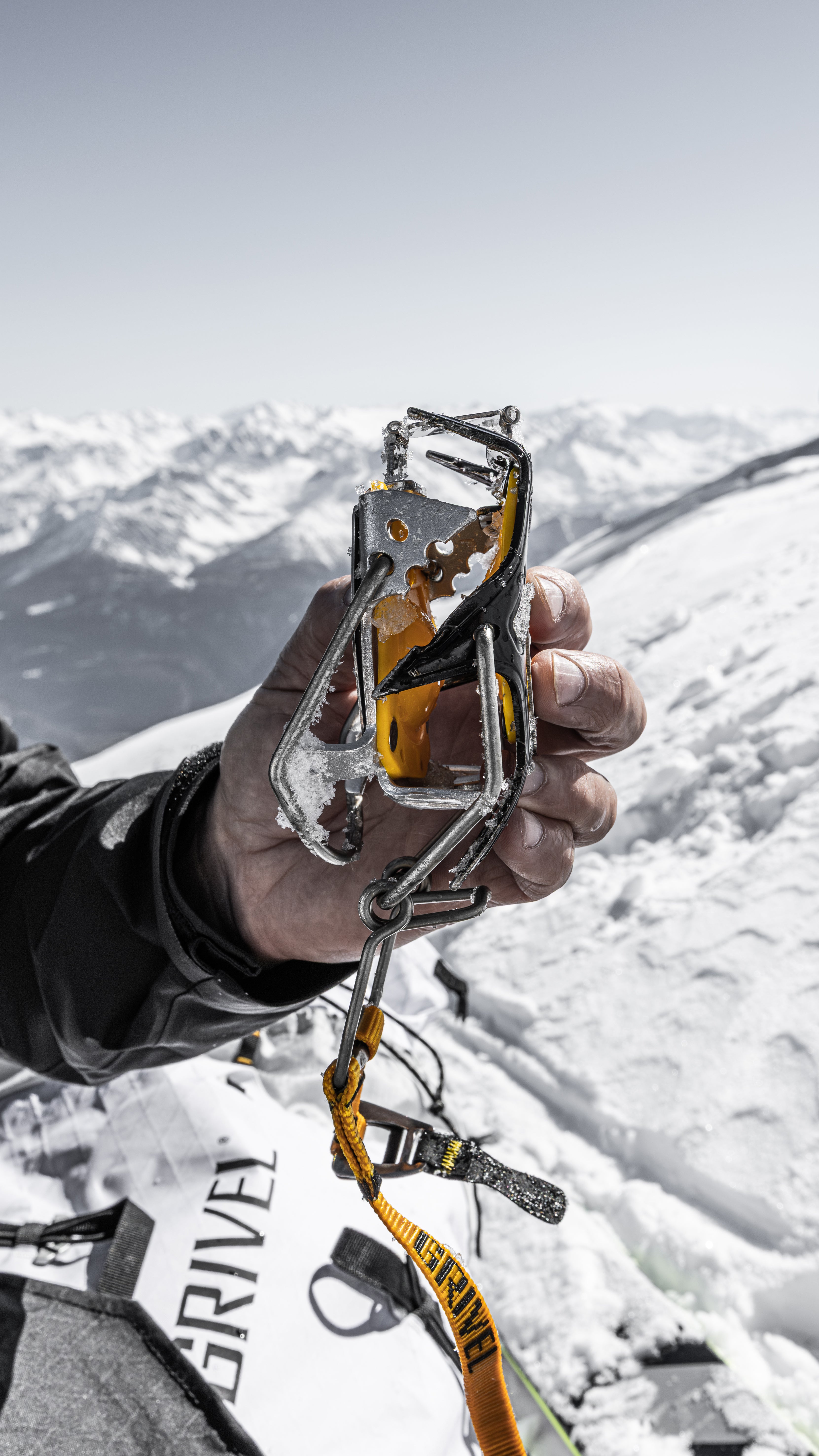Grivel GX LT Hybrid crampons Dual-Matic Evo acier alu