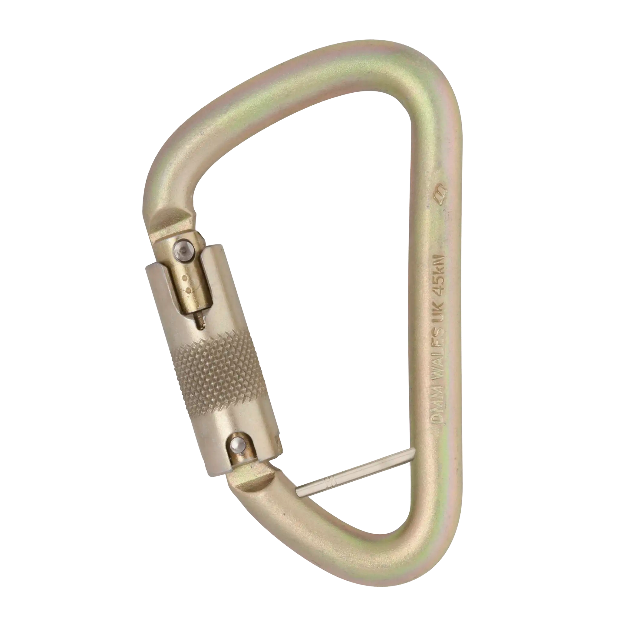 DMM Klettersteig 12mm Steel mousqueton à vis standard