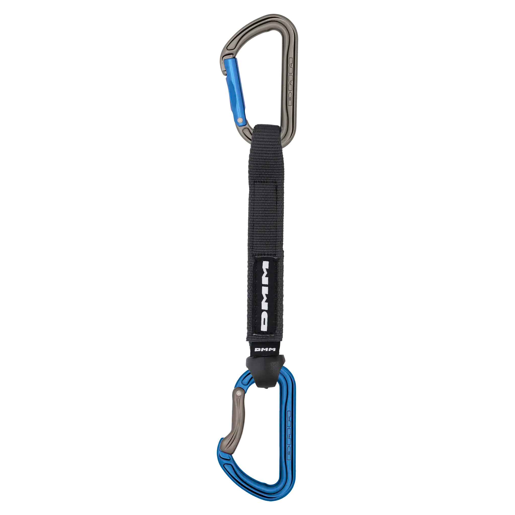DMM Shadow dégaine 12 cm bleue mousquetons