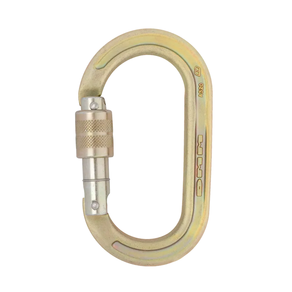 DMM Ultra O mousqueton acier Screwgate iD