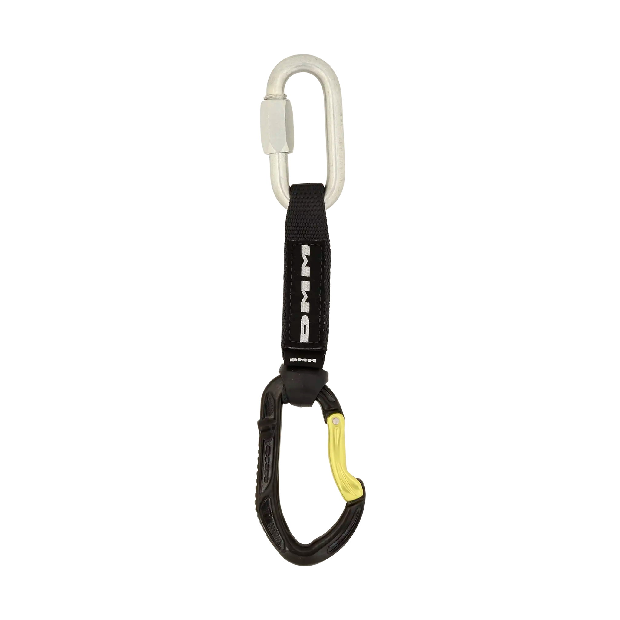 DMM Alpha Steel dégaine escalade 12 cm standard incurvée