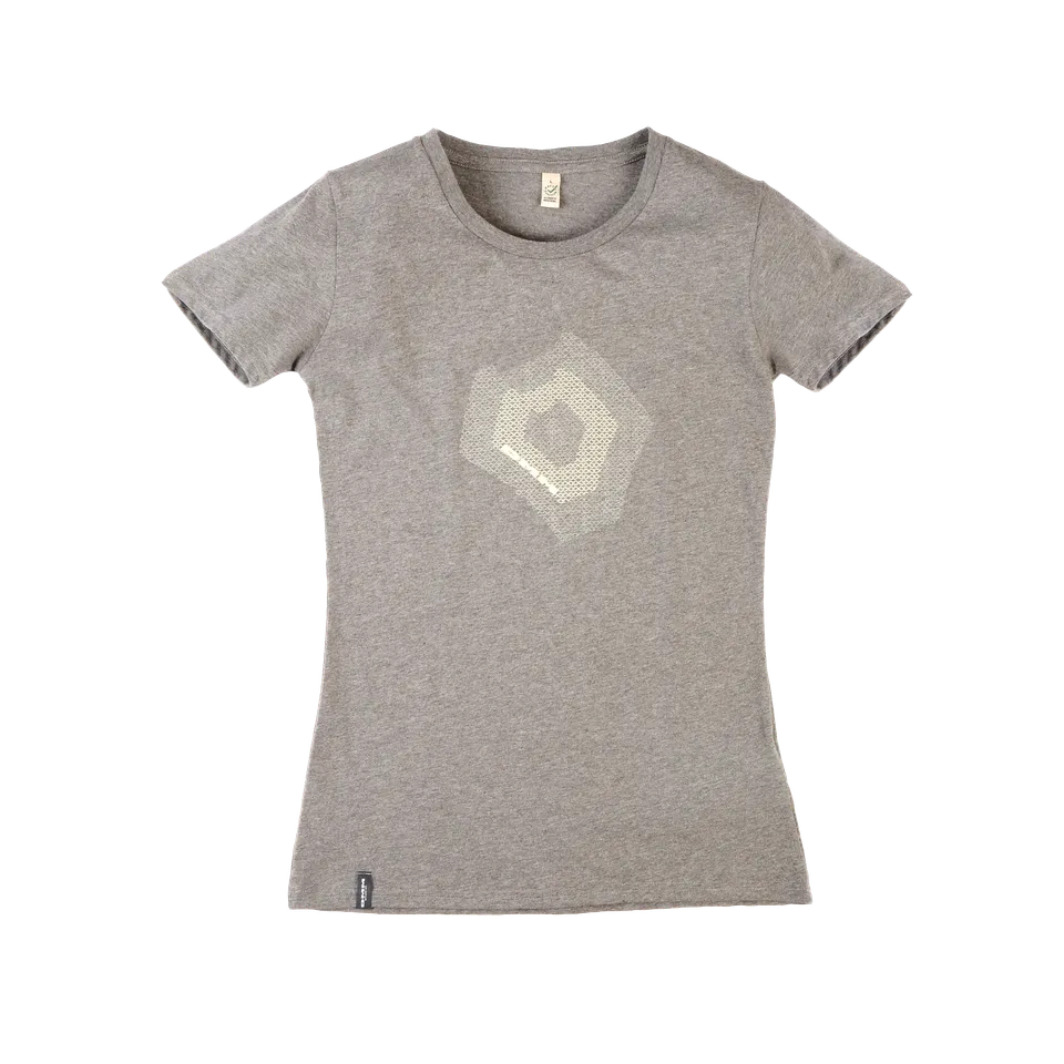 DMM Torque T-shirt femme coton bio gris
