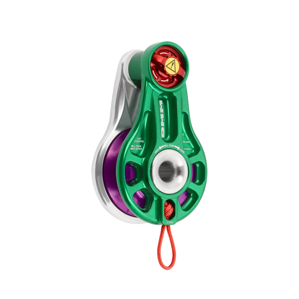 DMM Impact Block poulie XS vert rigging élagage