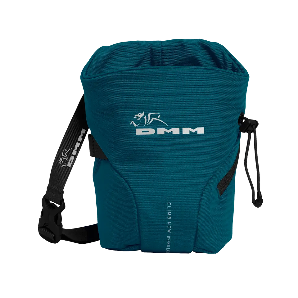 DMM Trad sac à magnésie bleu grand format