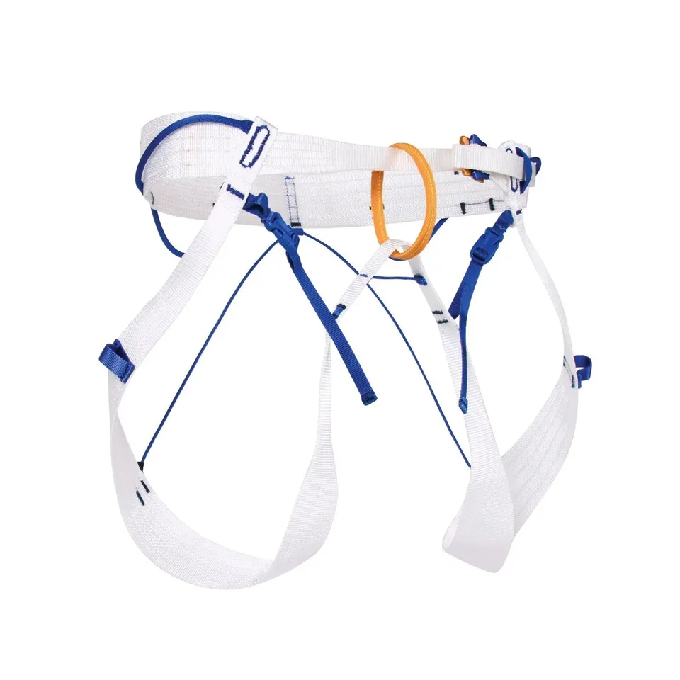 Blue Ice Choucas baudrier alpinisme blanc léger