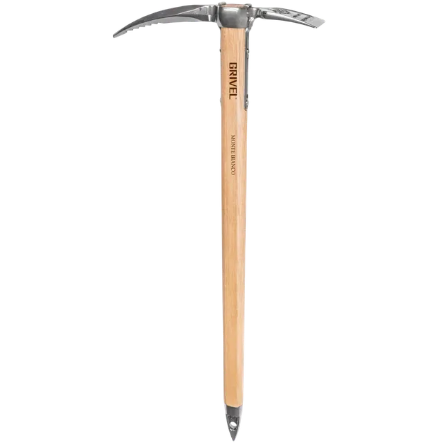 Grivel 200 piolet historique bois 65 cm collection