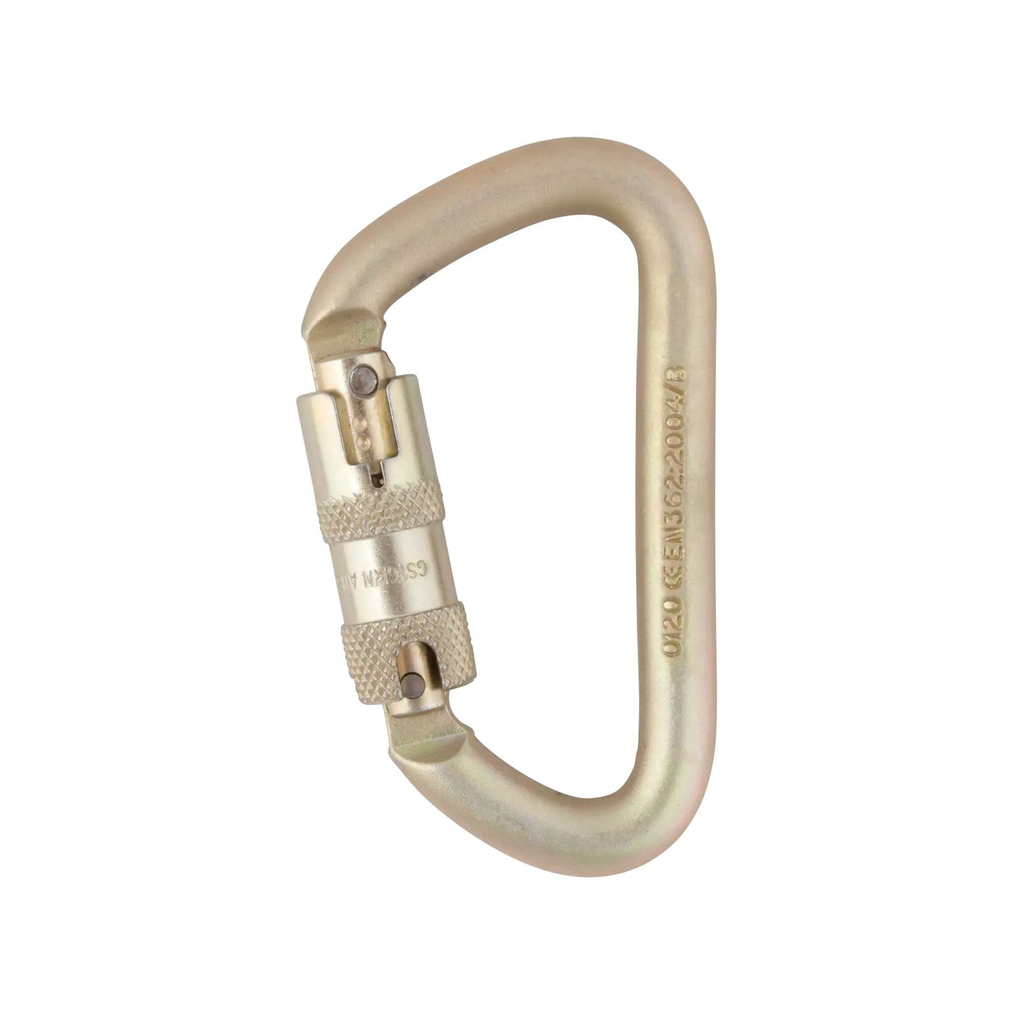 DMM 12mm Steel Offset D mousqueton acier vis costaud