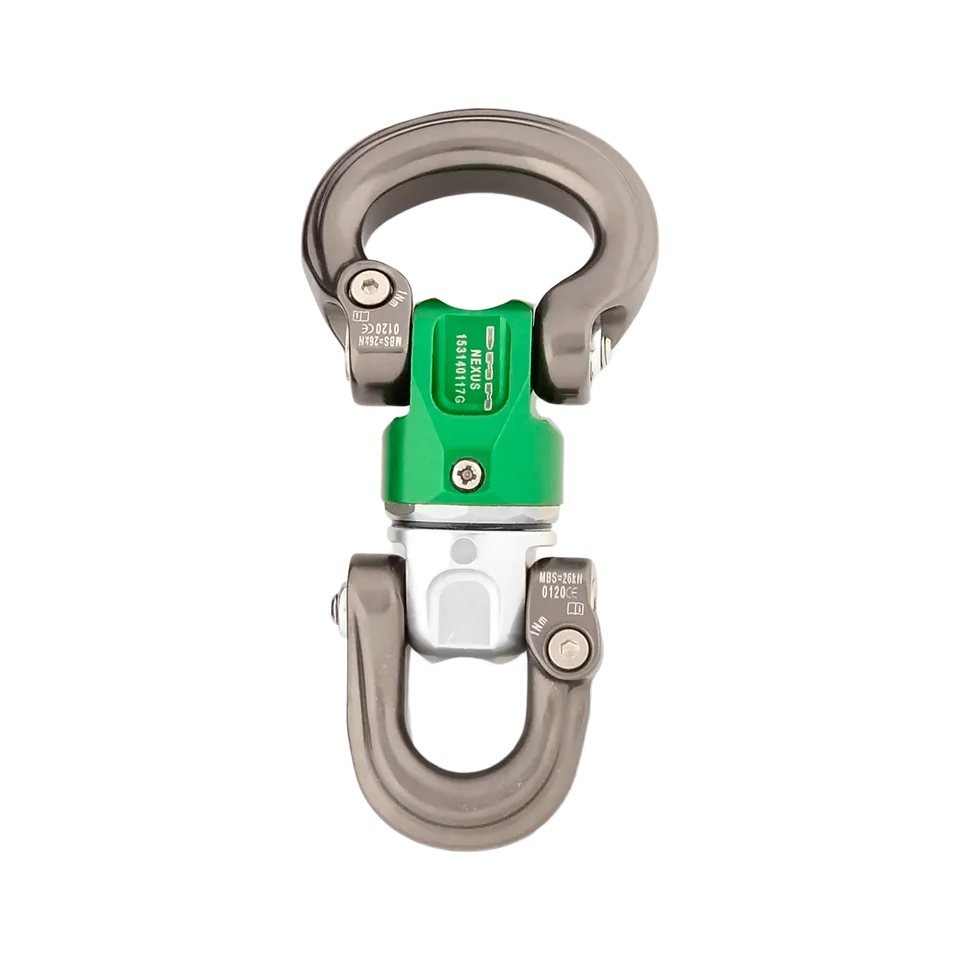 DMM Nexus émerillon Bow to Bow argent vert
