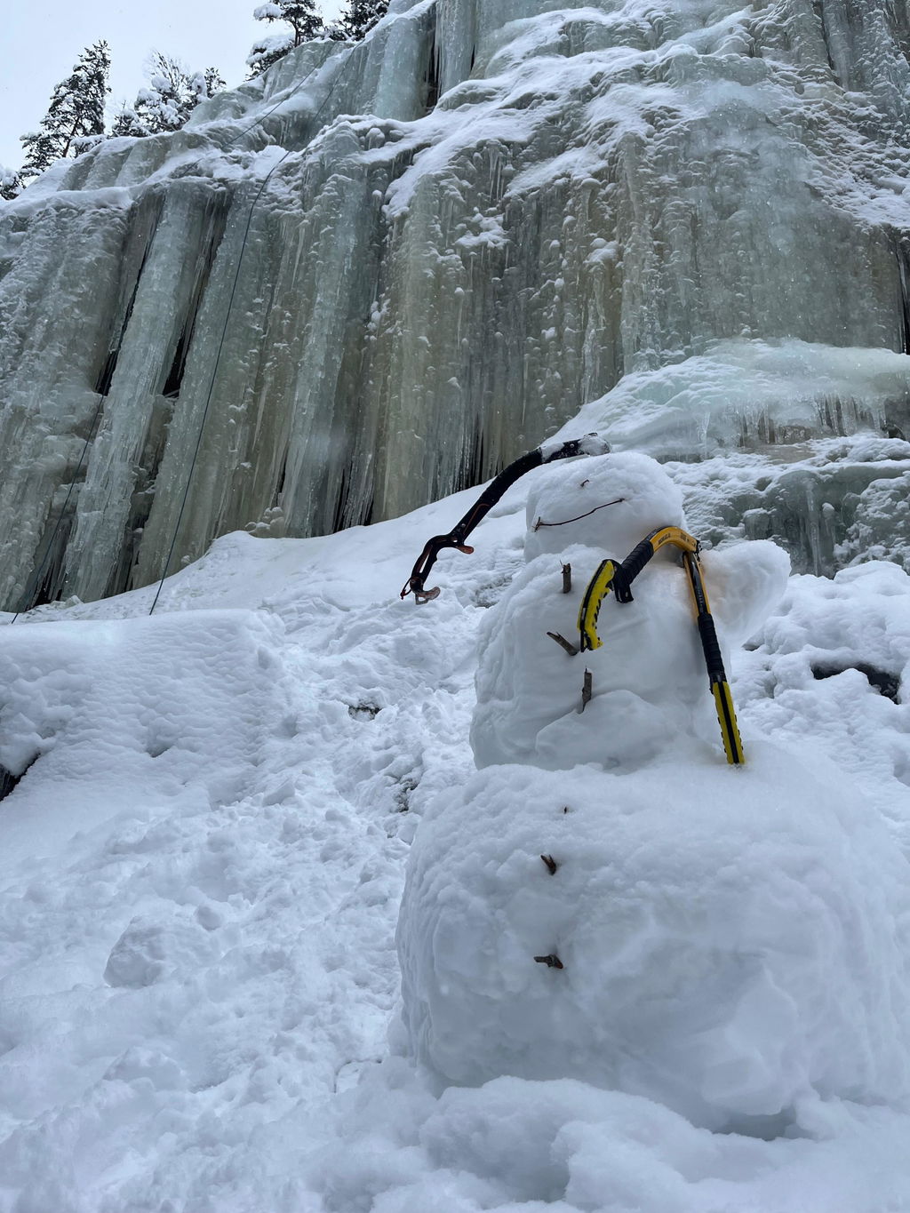 Grivel Tech Machine piolet Summit Yellow Ice & Simple Vario