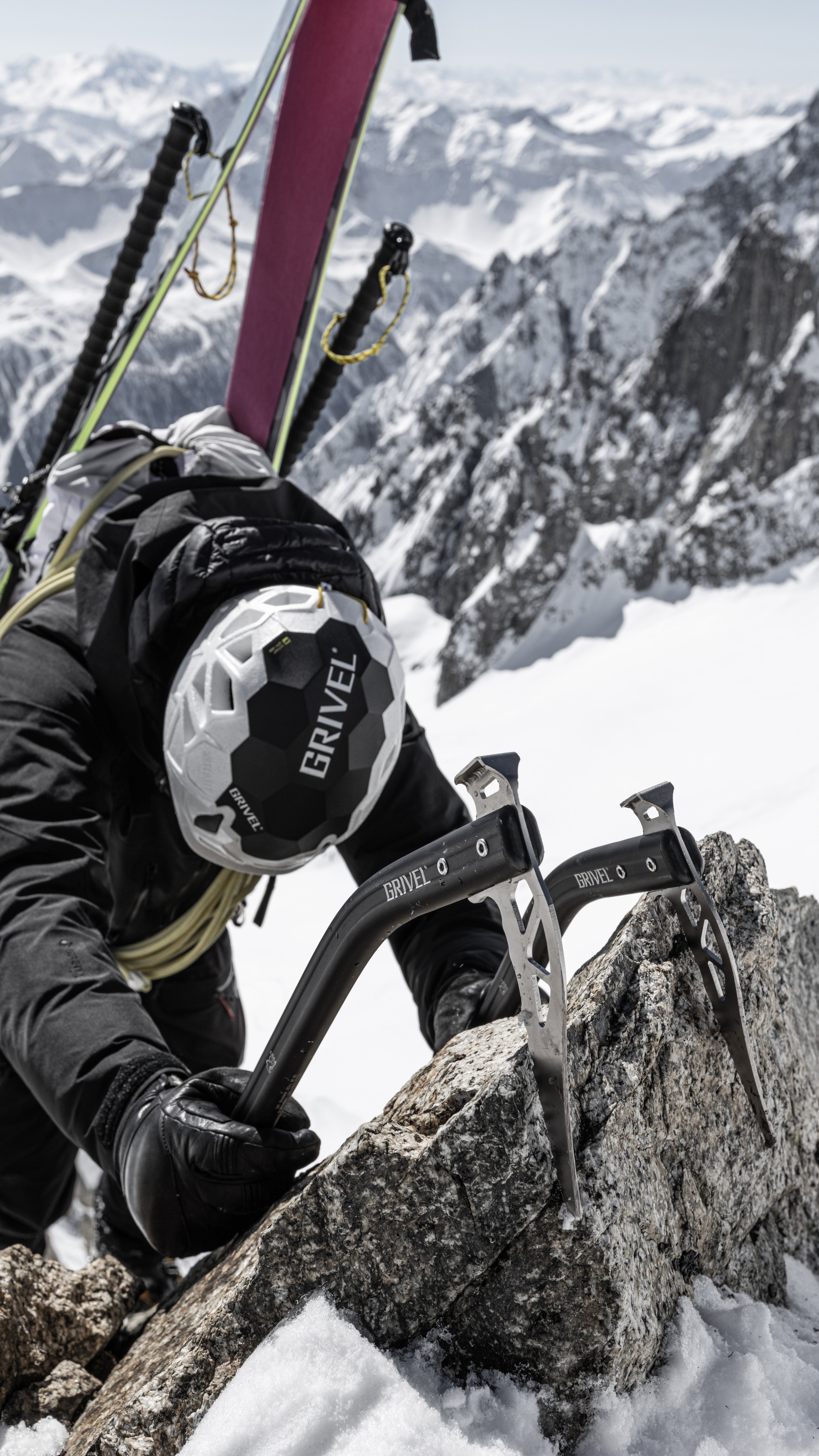 Grivel Ghost Razor Hammer piolet alpinisme marteau
