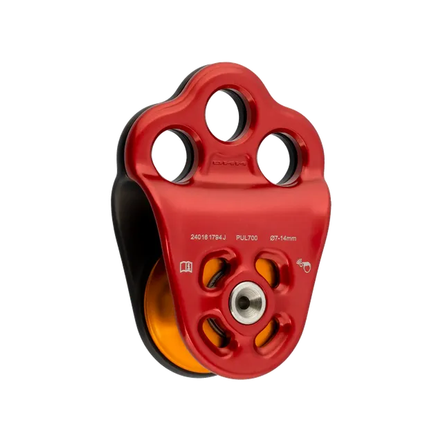 DMM Triple Attachment Pulley 2 poulie triple rouge pro