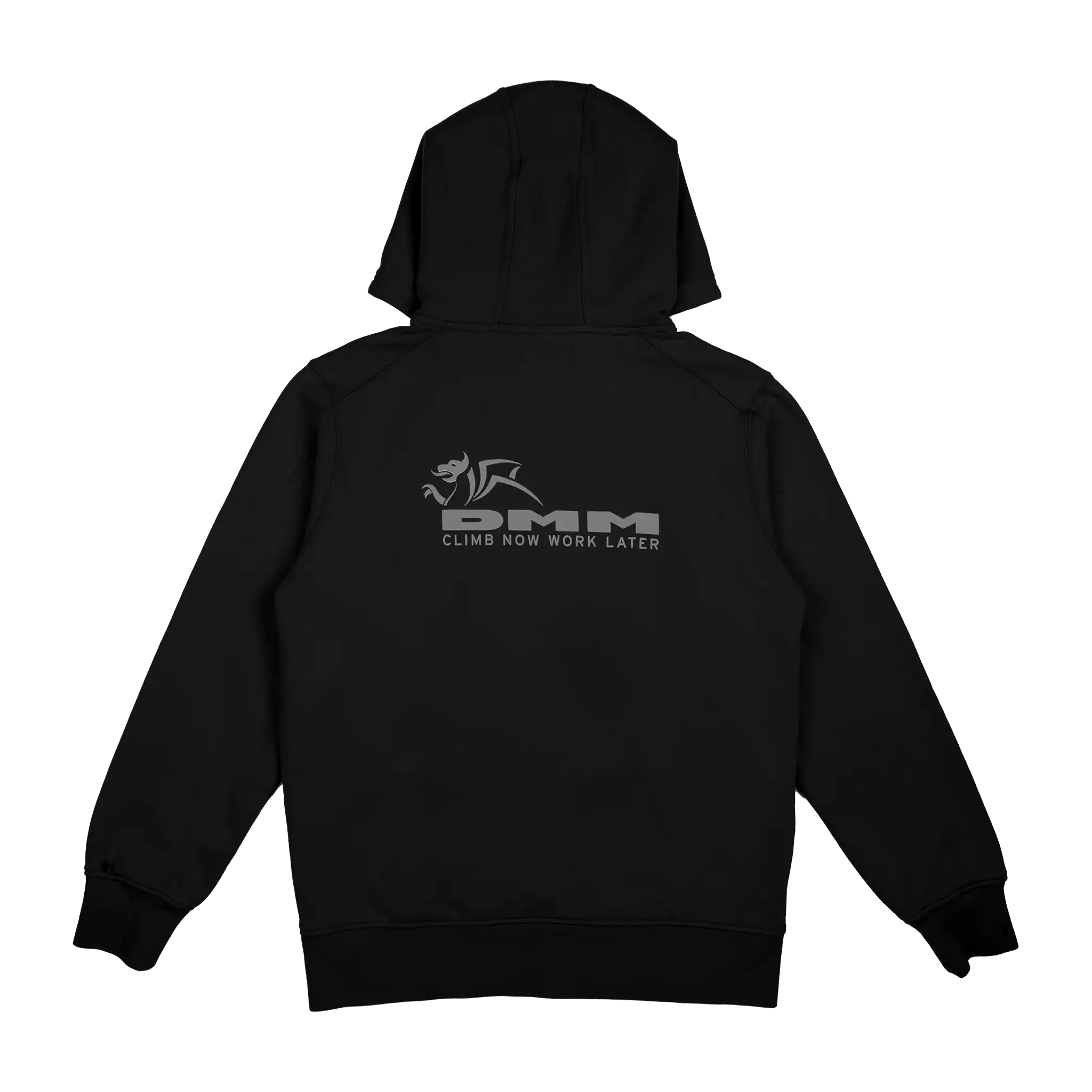 DMM Climb Now Work Later sweat capuche noir coton