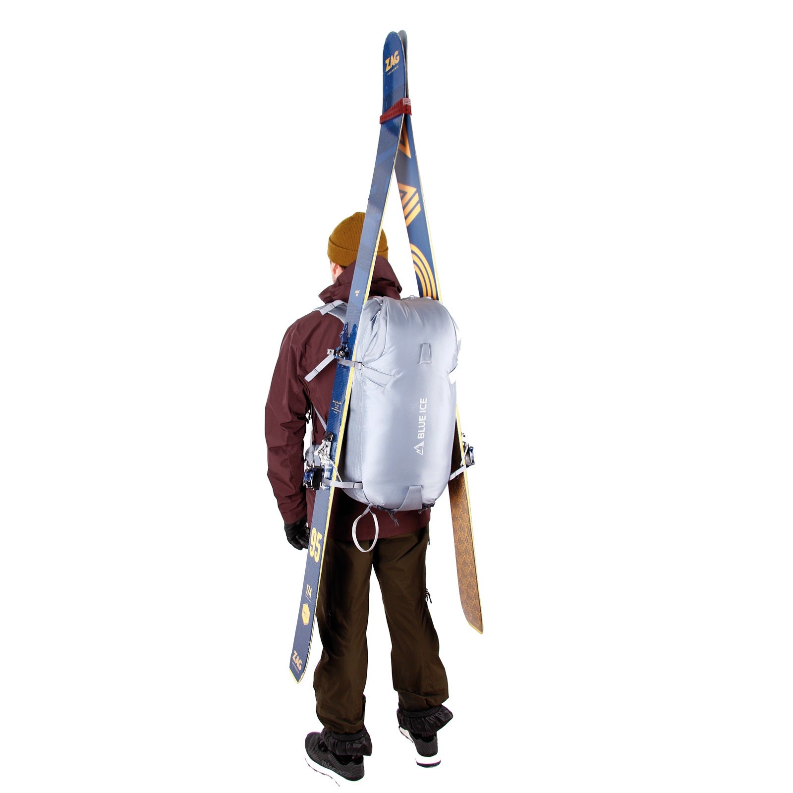 Blue Ice Kume 40 sac à dos ski Flint stone S/M 40 L